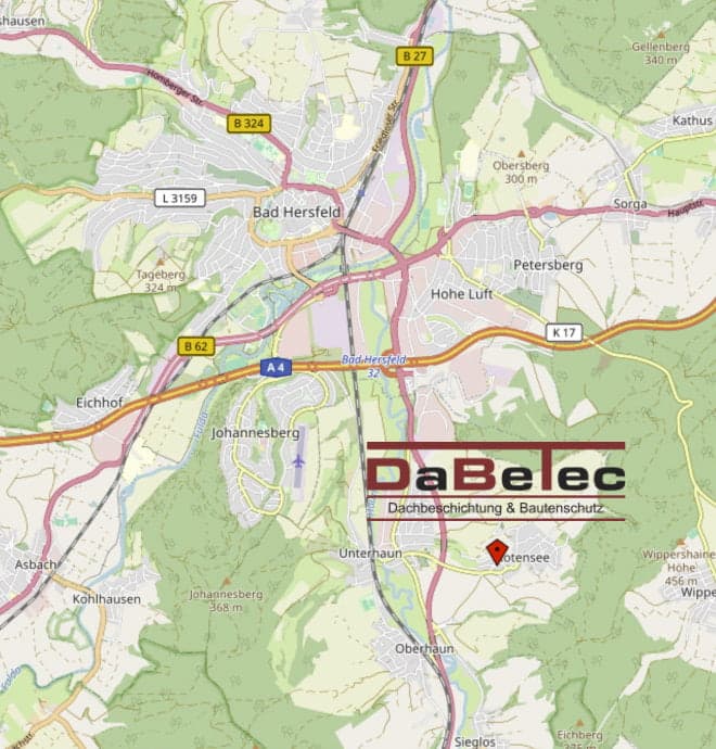 DaBeTec-Lageplan